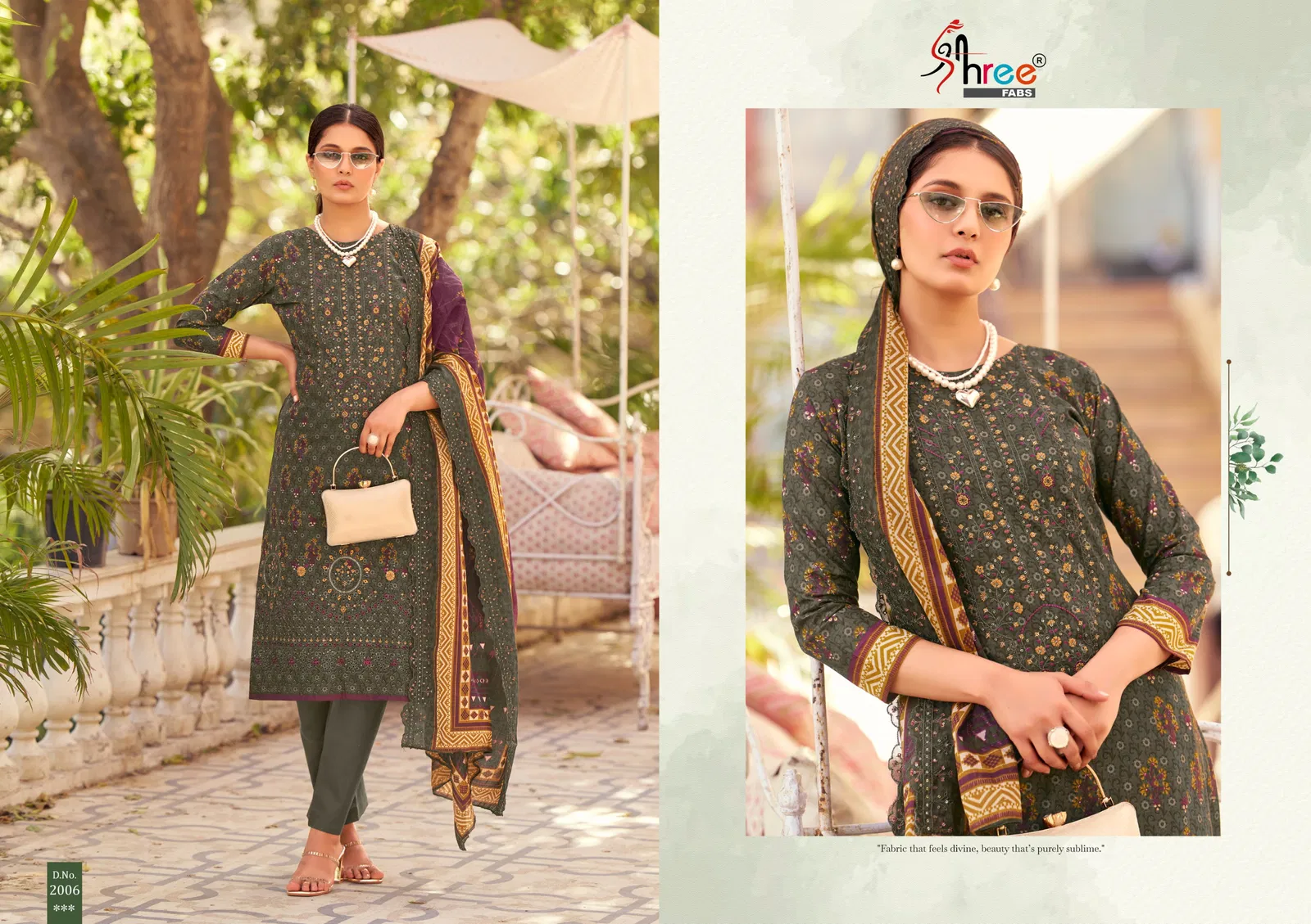 Bin Saeed Lawn Collection Vol 20 By Shree Cotton Pakistani Suit Online Wholesale Online